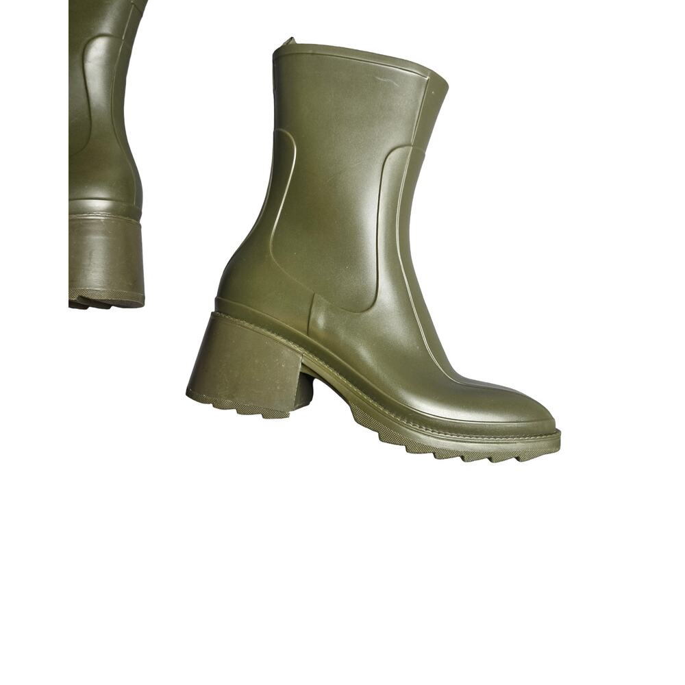 Jeffrey Campbell Pluis Green Rain Boots Size: 38‎ - Picture 5 of 6
